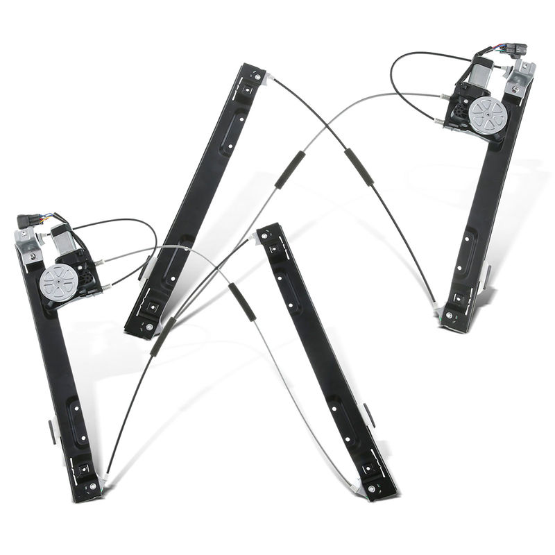2x Front Power Window Regulator with Motor for Jaguar XF 09-15 XFR
