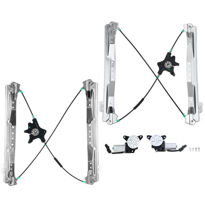 2x Front Power Window Regulator with Motor for Chrysler Town & Country Dodge Ram