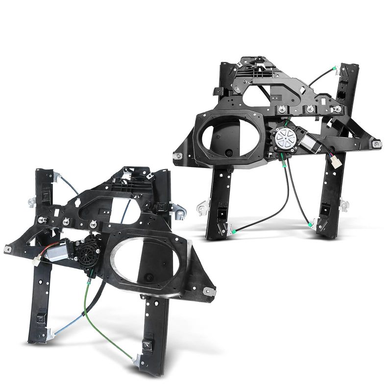 2x Front Power Window Regulator with Motor for Ford Expedition Navigator 03-06