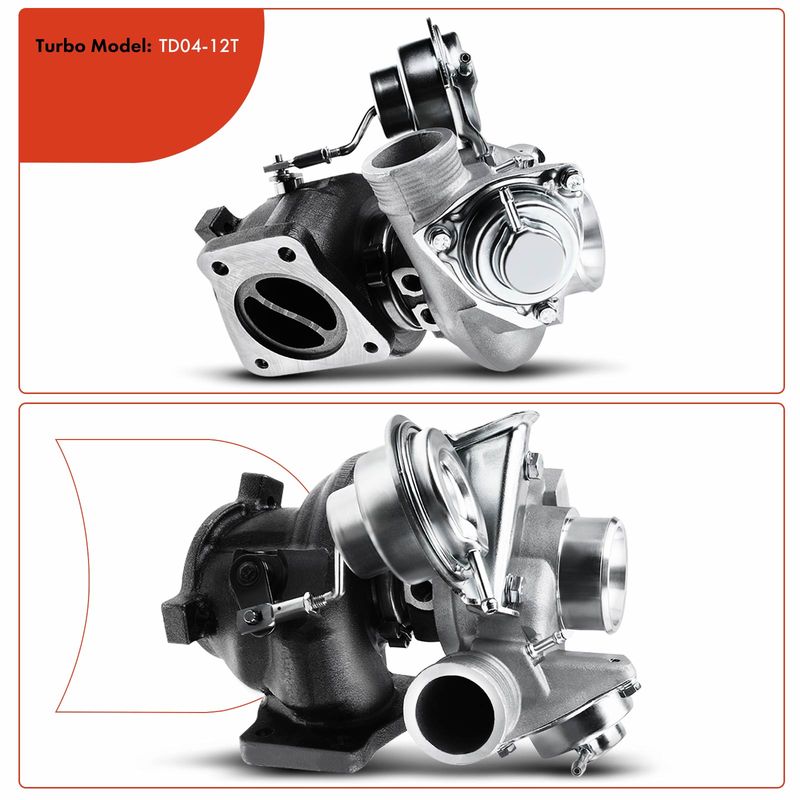 Turbo Turbocharger w/ Gasket for Volvo S40 V40 2000-2004 1.9L TD04-12T