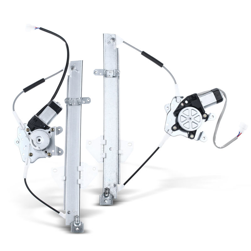 2x Rear Power Window Regulator with Motor for Mitsubishi Mirage 1993-1996