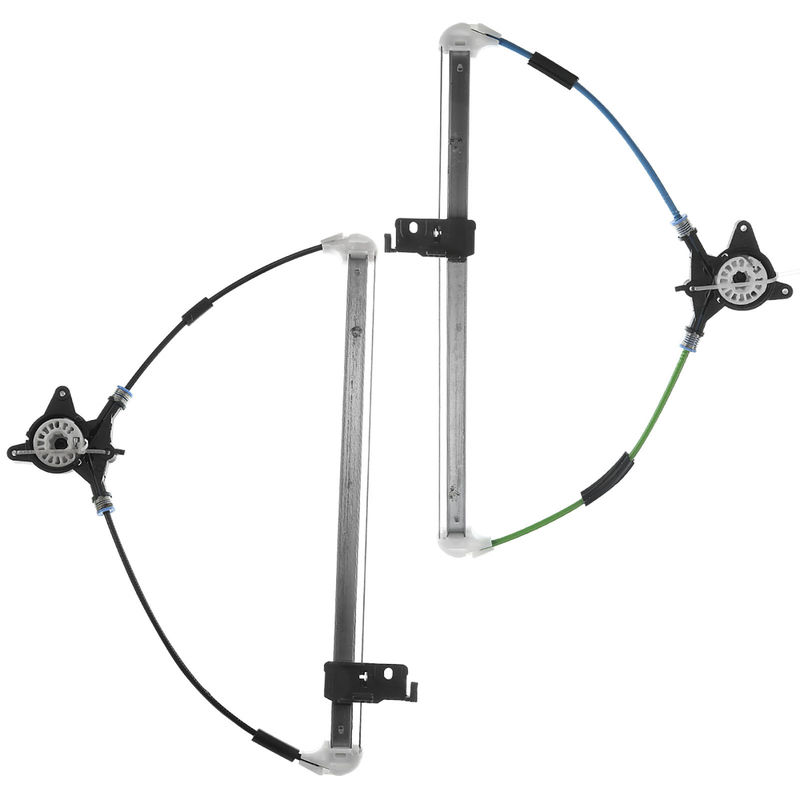 2x Rear Power Window Regulator without Motor for Mazda 3 2004-2009