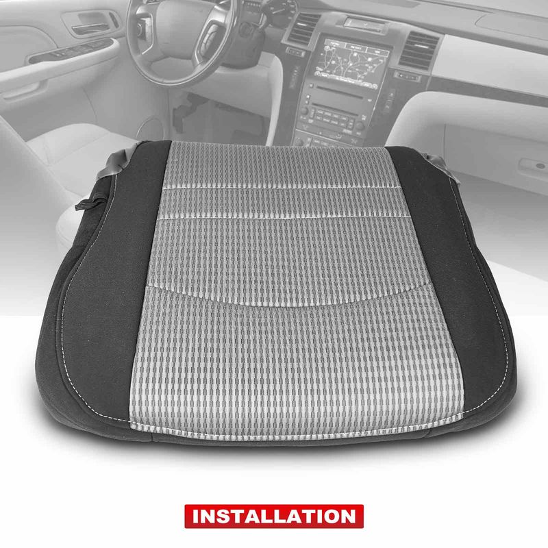 Front Driver Seat Cover for Dodge Ram 1500 2500 2009-2010 Ram 2500 2010-2012
