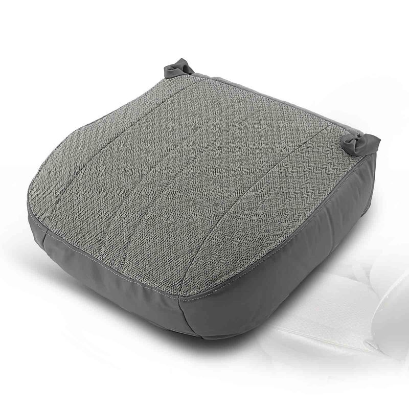 Pewter Gray Front Driver Seat Bottom Cover for Chevrolet Express 1500 2003-2014