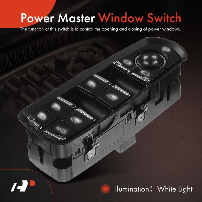 Power Window Switch for Porsche Cayenne 2011-2014 Panamera 2010-2015 Macan