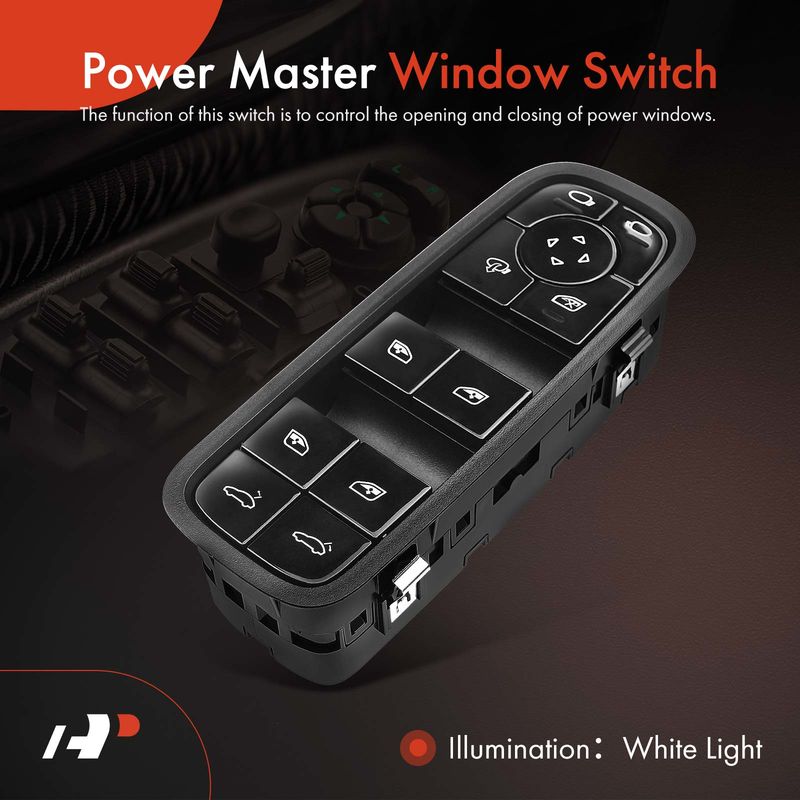 Front Driver Power Window Switch for Porsche Panamera 2017-2020 Cayenne 2018-2021
