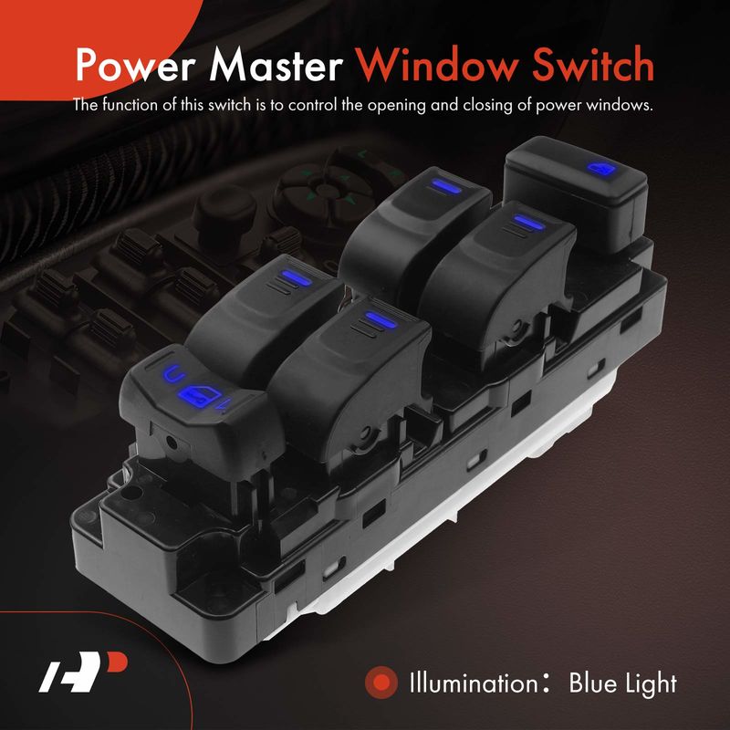Front Driver Power Window Switch for Chevy Colorado GMC Canyon Hummer H3T Isuzu i-350 4-Door