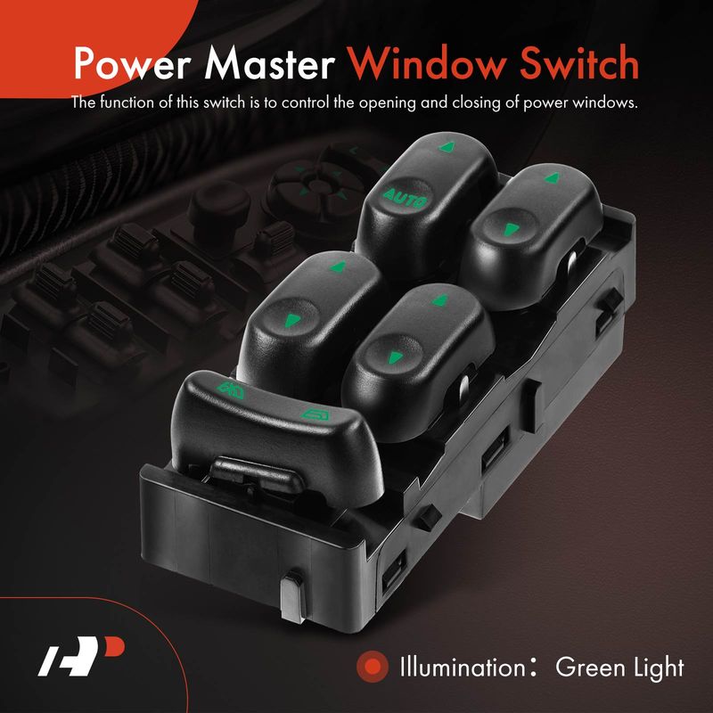Front Driver Power Window Switch for Ford F-250 F-350 Super Duty 2005-2007 Mercury