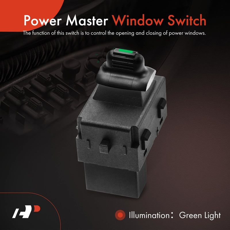 Front Passenger or Rear Power Window Switch for Chrysler Ram 1500 2500 Dodge Jeep