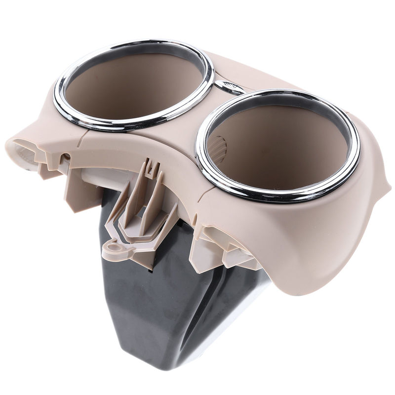 Front Beige Dual Cup Holder for Mercedes-Benz W219 CLS55 AMG CLS500 2006-2011