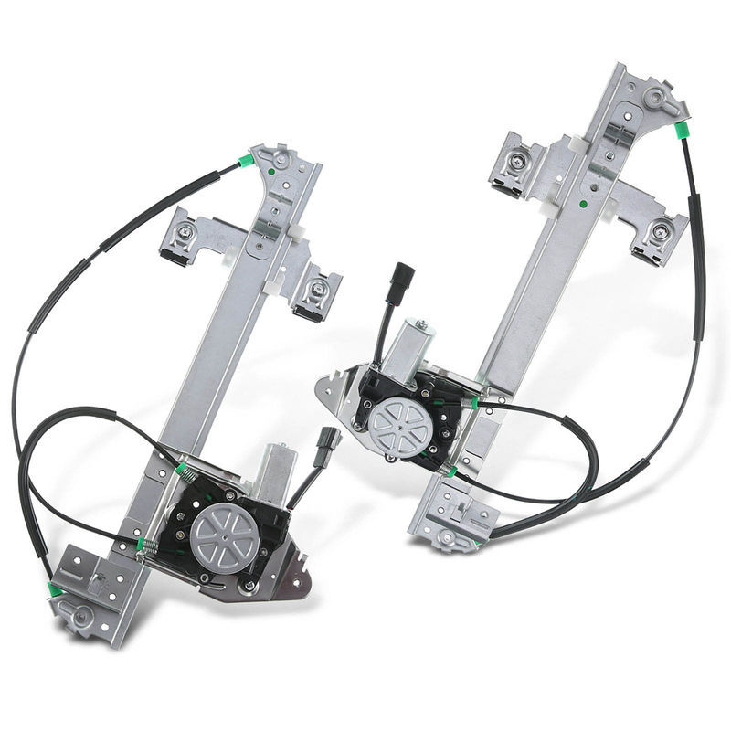 2x Rear Power Window Regulator with Motor for Chevy Traiblazer Rainnier Envoy