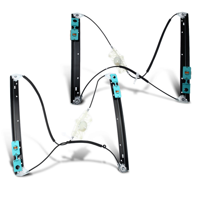 2x Front Power Window Regulator without Motor for Audi A6 Quattro 2005-2011 S6