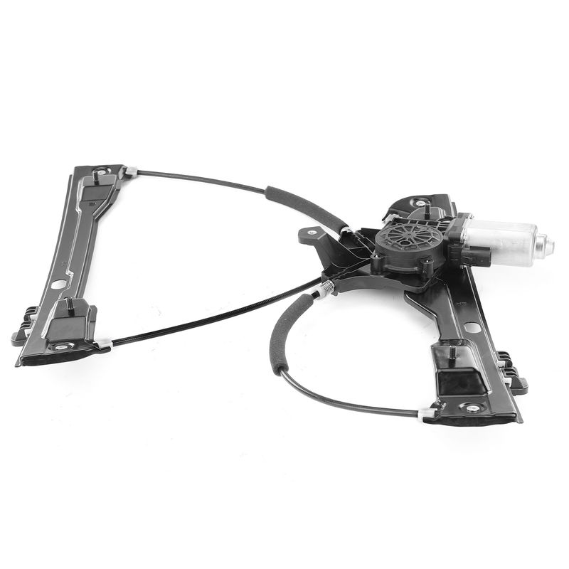 Front Left Power Window Motor & Regulator with 2 Blades for Chevy Cruze 2016-2019