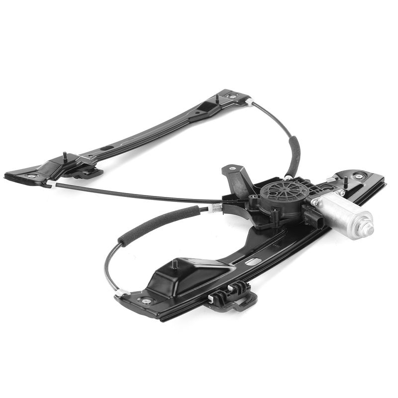 Front Left Power Window Motor & Regulator with 2 Blades for Chevy Cruze 2016-2019