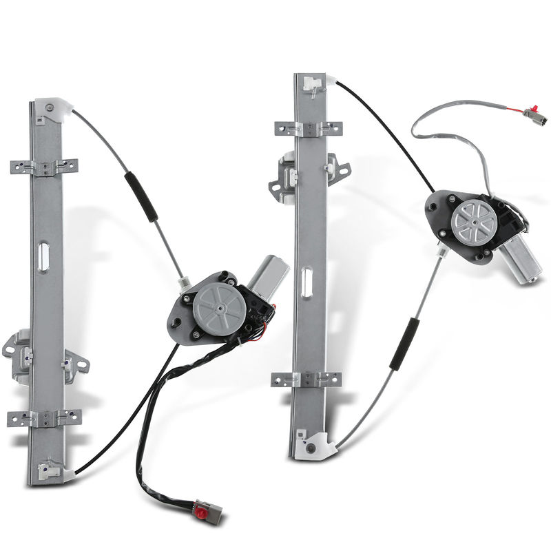 2x Front Power Window Regulator with Motor for Honda Civic 01-05 Sedan