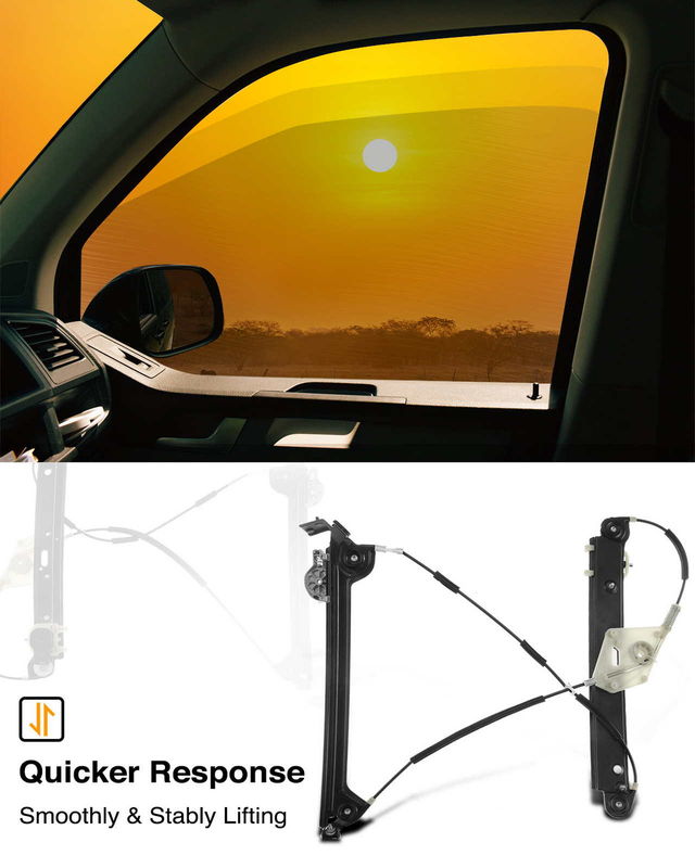 Front Passenger Power Window Regulator without Motor for BMW E82 E88 128i 135i