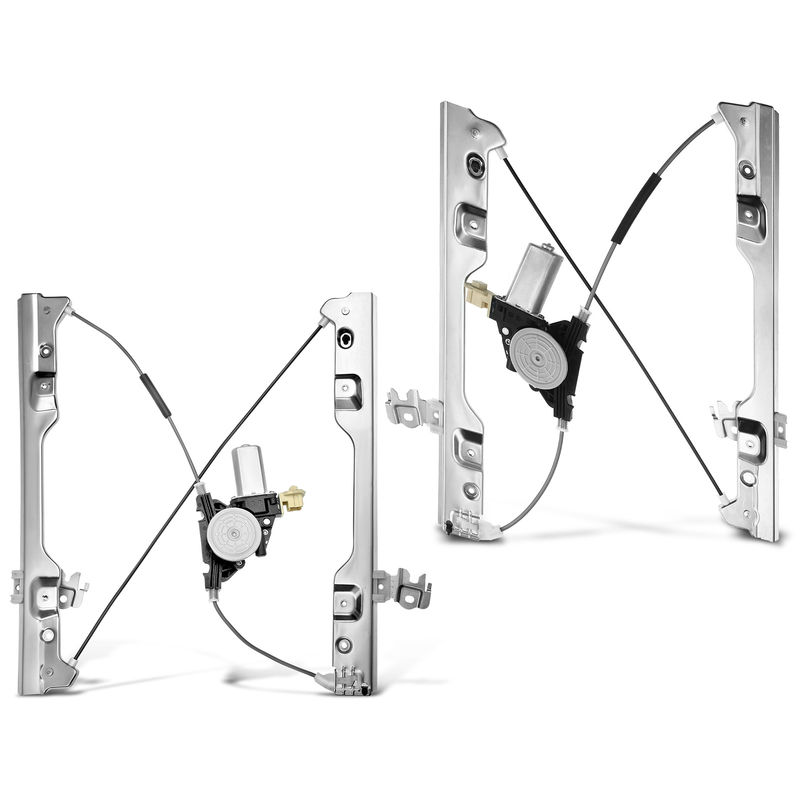 2x Front Power Window Regulator with Motor for Nissan Rogue 08-13 w/ Anti-Pinch