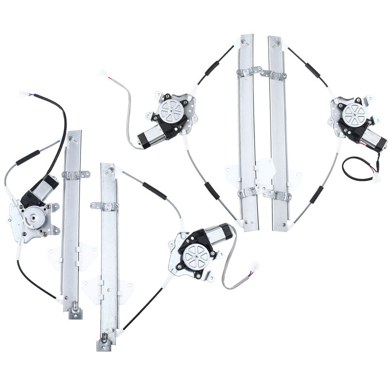 4x Front & Rear Power Window Regulator with Motor for Mitsubishi Mirage 93-96