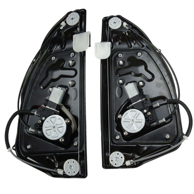 2x Rear Power Window Regulator with Motor for Land Rover LR2 2008-2015