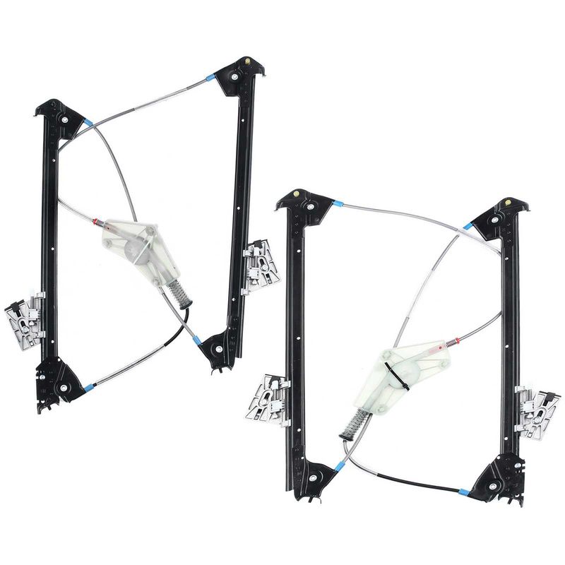 2x Front Power Window Regulator without Motor for Porsche 911 Boxster 2006-2012
