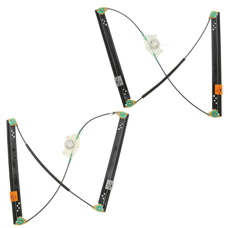 2x Front Power Window Regulator without Motor for Volkswagen Touareg 2004-2010