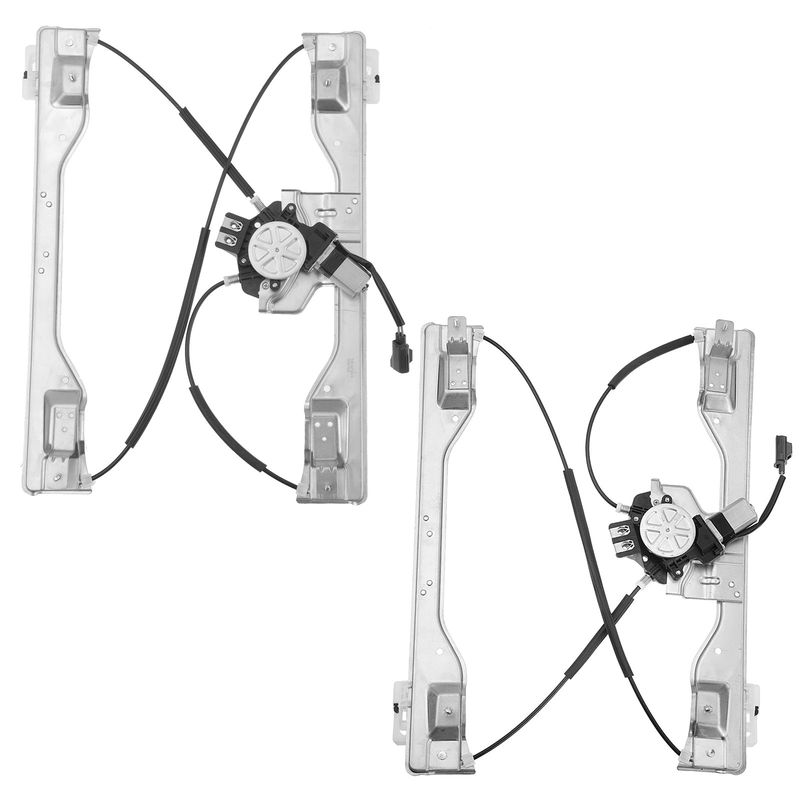 2x Rear Power Window Regulator with Motor for Ford F-150 F-250 F-350 Super Duty
