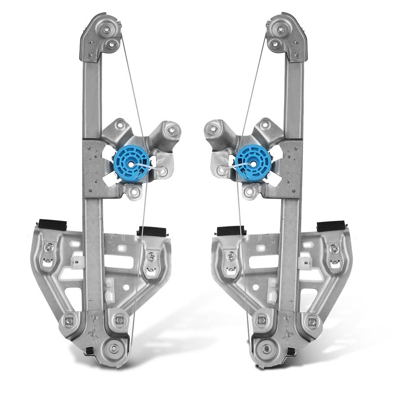 2x Rear Power Window Regulator without Motor for Cadillac STS 2005-2011 Sedan