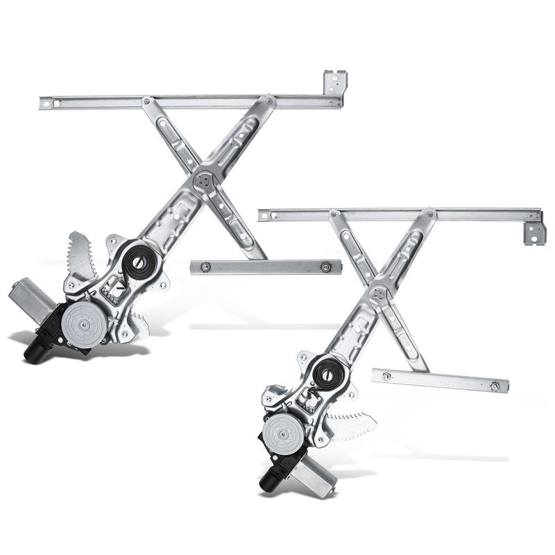 2x Front Power Window Regulator with Motor for Honda Civic 12-15 Coupe