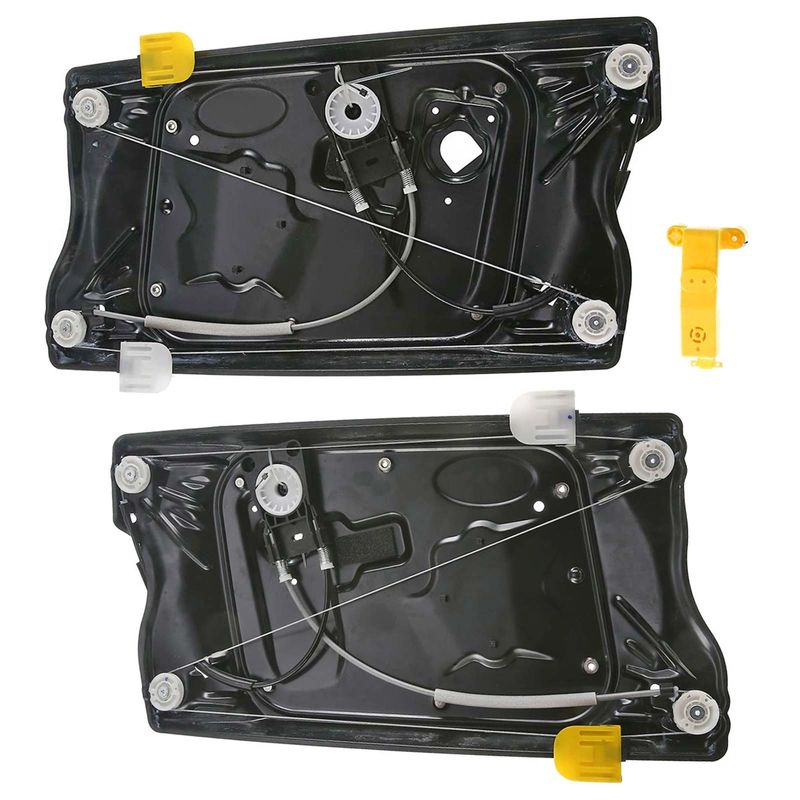 2x Front Power Window Regulator without Motor for Land Rover LR2 2008-2015