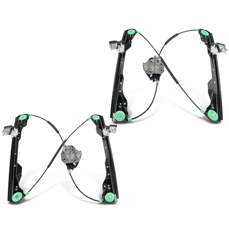 2x Front Manual Window Regulator for Ford Focus 2008-2011 Sedan L4 2.0L L5 2.5L