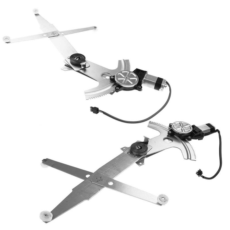 2x Front Power Window Regulator with Motor for Chevy Camaro Pontiac Firebird