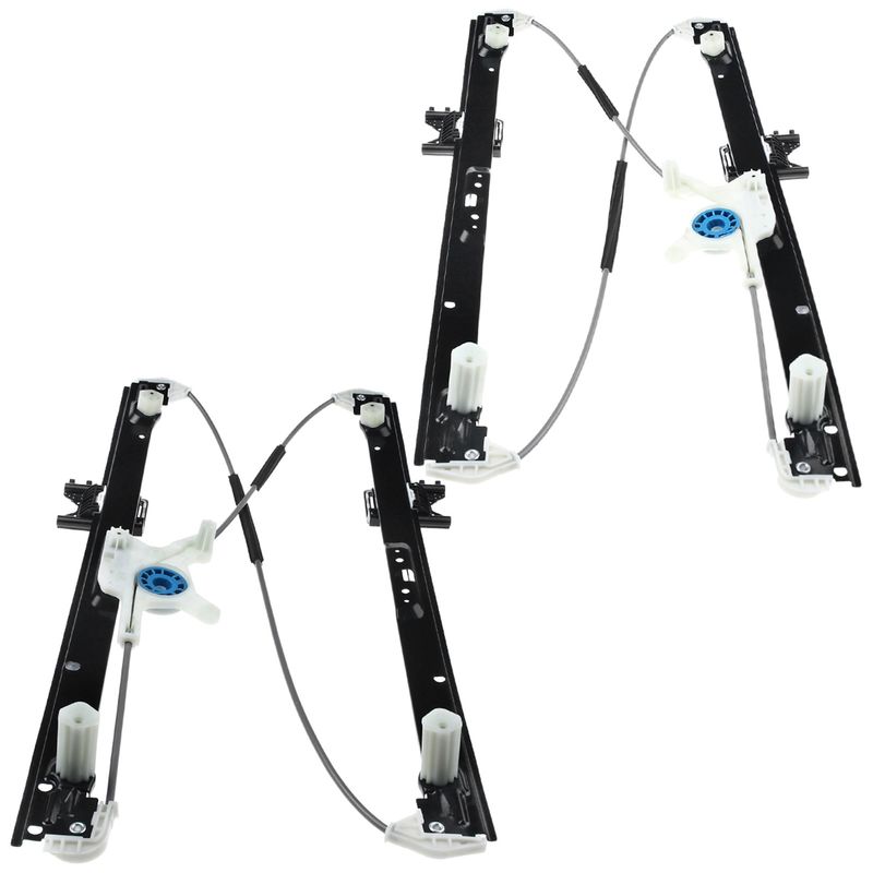 2x Rear Power Window Regulator w/o Motor for Land Rover Range Rover Sport 14-19