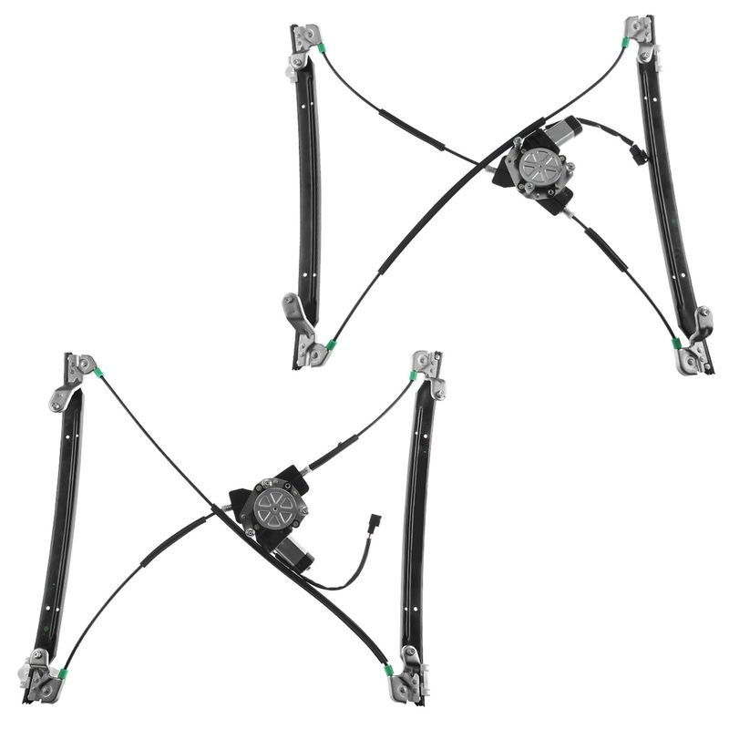 2x Front Power Window Regulator with Motor for Chrysler Dodge 2001-2003