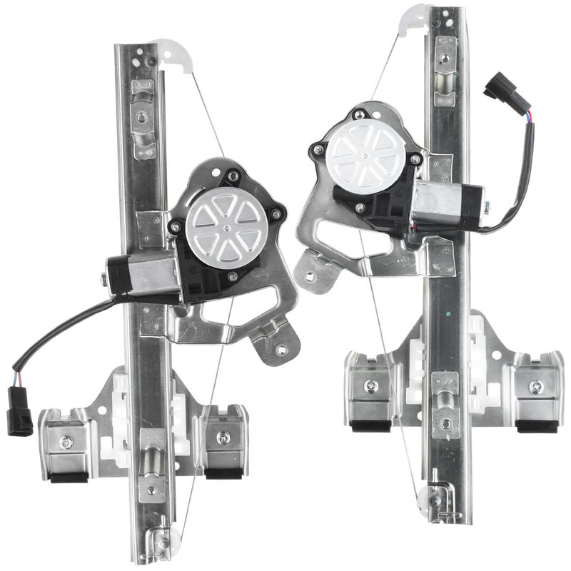 2x Rear Power Window Regulator with Motor for Hummer H3 2006-2010 H3T 09-10