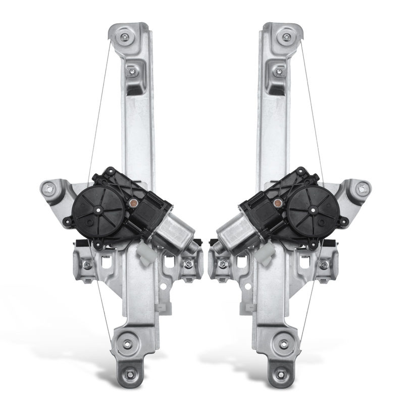 2x Rear Power Window Regulator with Motor for Cadillac SRX 2010-2012 Saab 9-4X