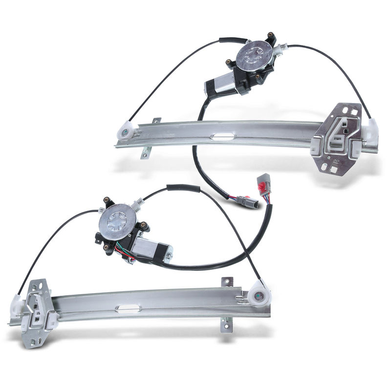 2x Front Power Window Regulator with Motor for Honda Civic 01-05 Coupe