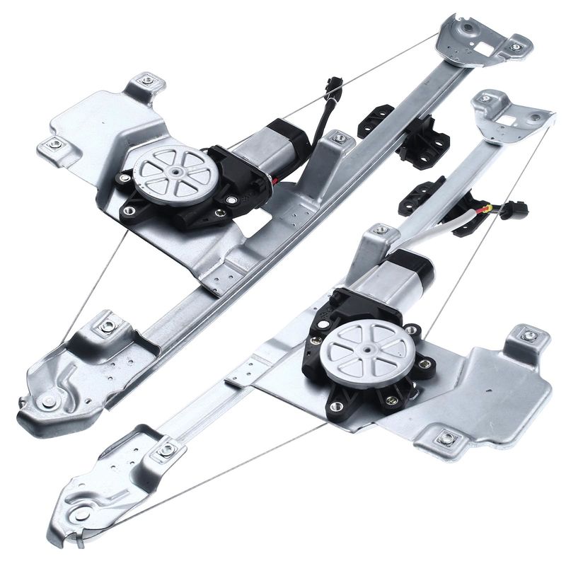 2x Rear Power Window Regulator with Motor for Chevy Colorado GMC Canyon