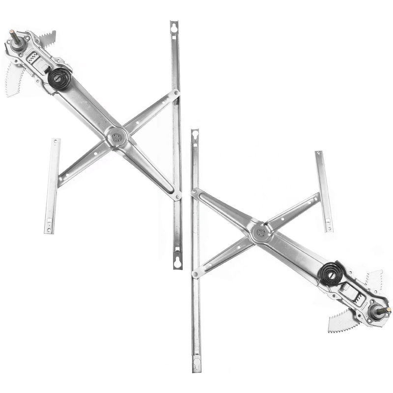 2x Front Manual Window Regulator for Honda Civic 1992-1995 2 Door