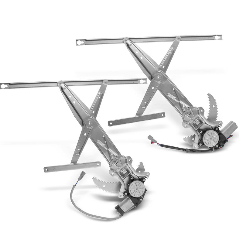 2x Front Power Window Regulator with Motor for Honda Civic 1992-1995