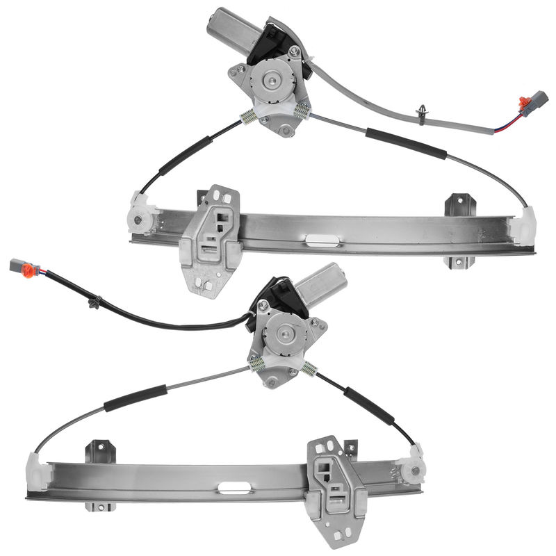 2x Rear Power Window Regulator with Motor for Acura TL 1999-2003