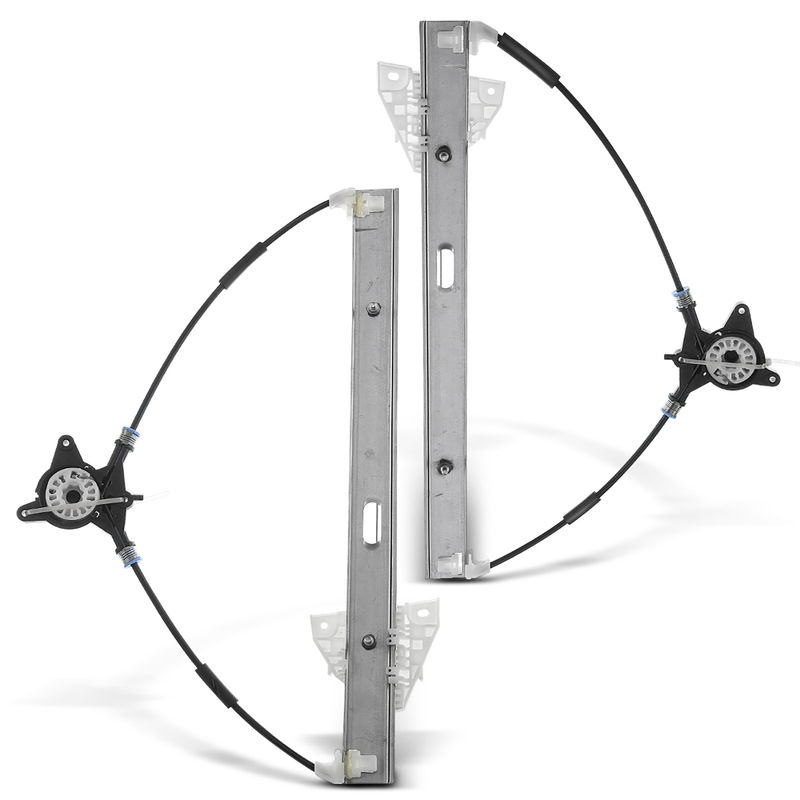 2x Front Power Window Regulator without Motor for Mazda 6 2003-2008