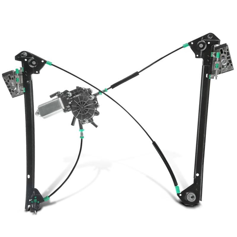 Front Driver Power Window Motor & Regulator Assembly for Chevrolet Corvette 1997-2004