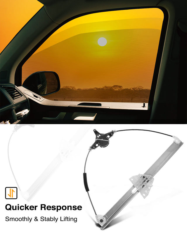Front Passenger Power Window Regulator without Motor for Mazda 2 Hatchback 11-14