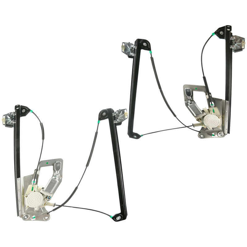 2x Front Power Window Motor & Regulator Assembly for BMW 525i 528i 540i M5 E39 97-03