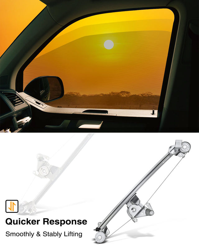Rear Passenger Power Window Regulator without Motor for Mercedes-Benz E300 E320