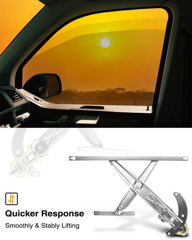Front Passenger Window Regulator without Motor for Honda Civic 1996-2000 2 Door