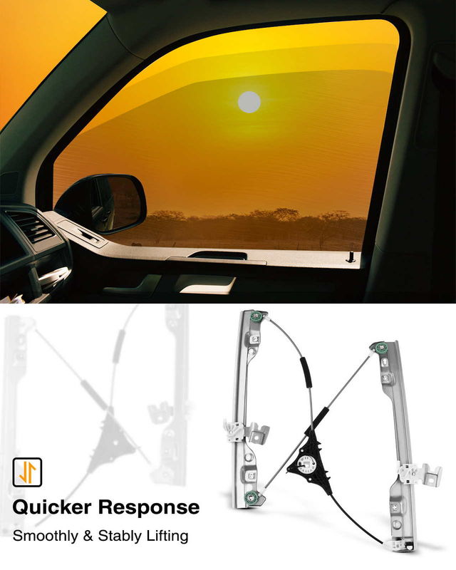 Front Passenger Power Window Regulator without Motor for Nissan Murano 2009-2014