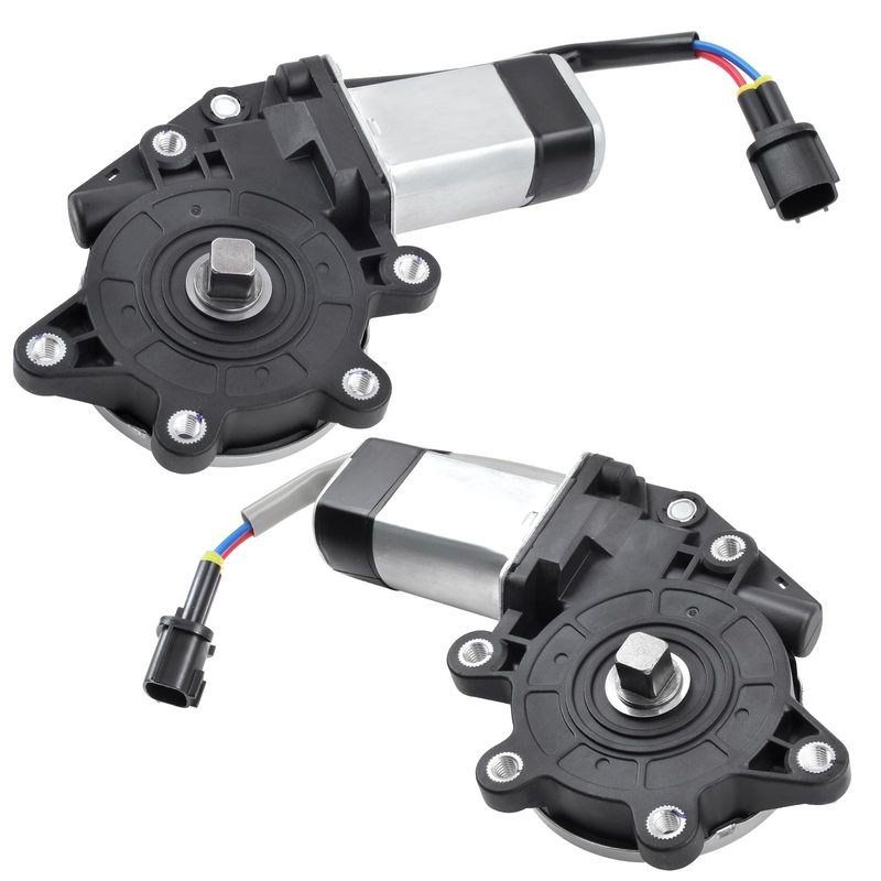 2x Rear Window Motor for Chevrolet Colorado 2004-2012 GMC Isuzu i-370