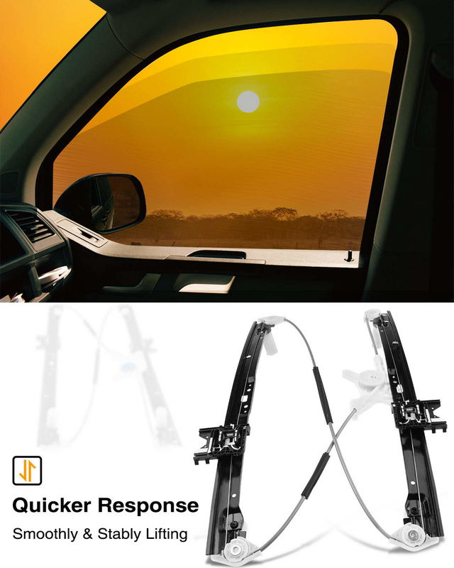 Rear Driver Power Window Regulator without Motor for Land Rover Range Rover Sport
