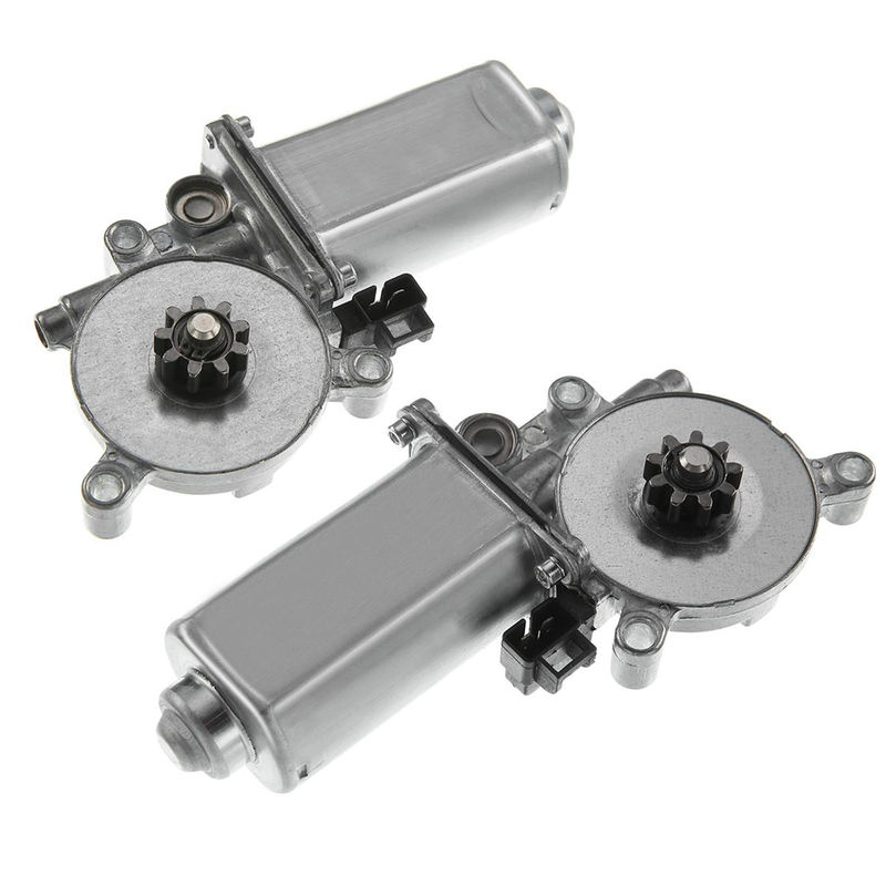 2x Front Window Motor for Saturn SL 1991-1995 SC 1991-1996 SW